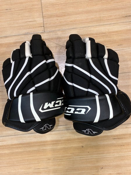 Black Senior CCM Vector Gloves 14" (Used)