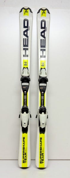 HEAD Supershape Team 127cm 111-67-96 r=8m Kids Skis HEAD LRX 4.5 Bindings
