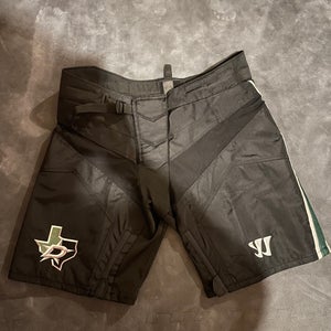 Dallas Stars Large Warrior Dynasty Black Hockey Girdle/Pant Shell Pro Stock Used