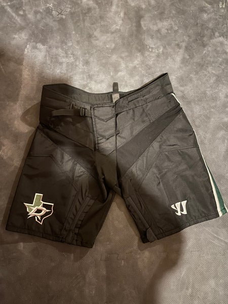 Dallas Stars Large Warrior Dynasty Black Hockey Girdle/Pant Shell Pro Stock Used