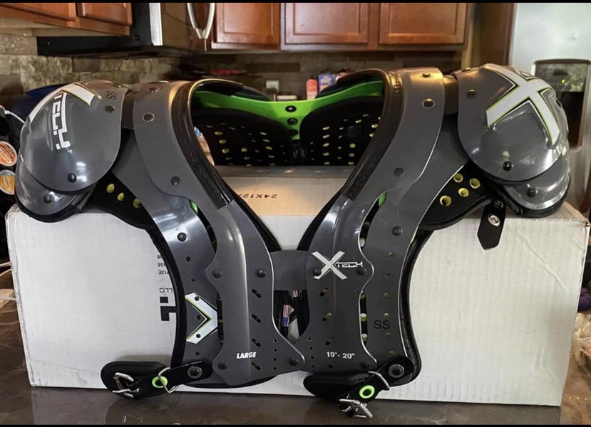 Large Adult Xtech Shoulder Pads (Used)