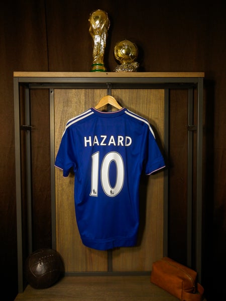 Chelsea 2015/16 Home Jersey Hazard #10 – Size M Blue Adidas Shirt – MPN: AH51014
