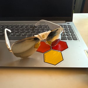 White Unisex Sunglasses (New)