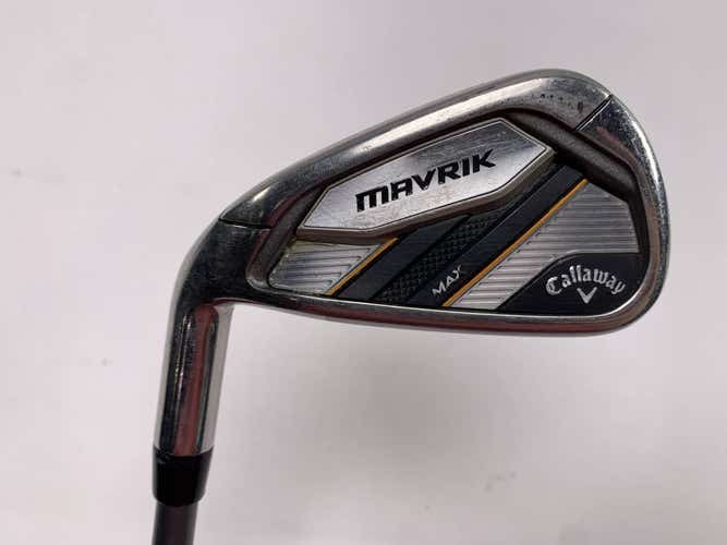 Callaway Mavrik Max Single 4 Iron Project X Catalyst 55 Senior Graphite Mens LH