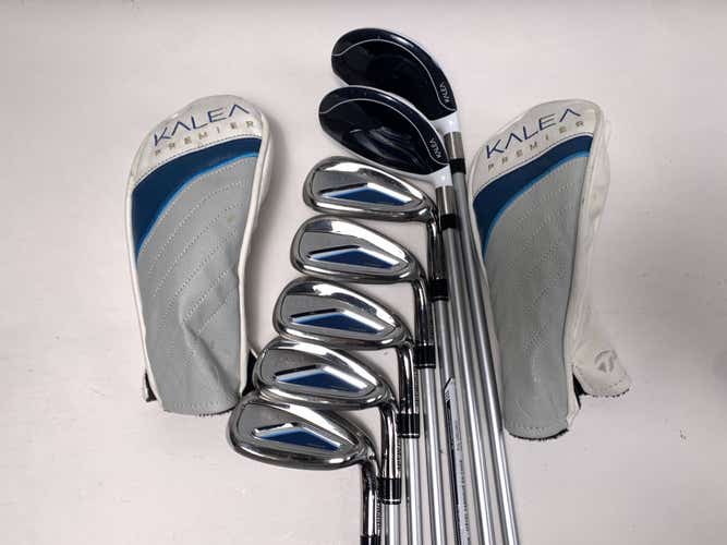 TaylorMade Kalea Premier Hybrid Iron Set 5H-6H 7-PW+SW Kalea Premier Ladies RH