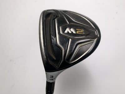 Taylormade M2 3 Fairway Wood 15* REAX 65g Regular Graphite Mens LH Midsize Grip