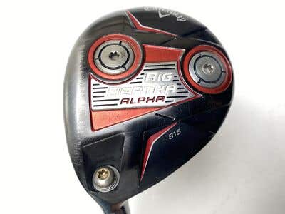 Callaway Big Bertha Alpha 815 3 Fairway Wood 16* Motore Speeder Stiff LH