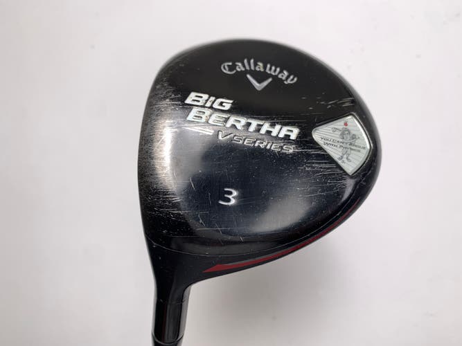 Callaway Big Bertha V Series 3 Fairway Wood 15* Bassara e52x5ct Senior Mens LH