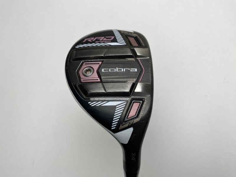 Cobra RAD Speed 4 Hybrid 24* UST Mamiya Recoil ESX 450 F1 Ladies Graphite RH