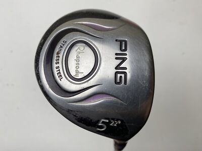 Ping Rhapsody 5 Fairway Wood 22* ULT 129 Ultra Light Ladies Graphite Womens RH