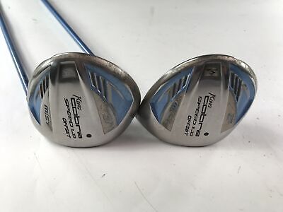 Cobra Speed LD M Offset 3 & 5 Fairway Wood Set 15* 18* Aldila Ladies Womens RH
