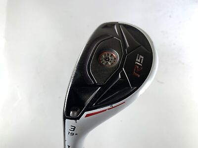Taylormade R15 3 Hybrid 19* Fujikura Speeder Evolution 77g Stiff Mens LH