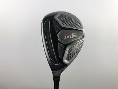 Taylormade M6 4 Hybrid 22* Fujikura Atmos 60g Regular Mens LH Midsize Grip
