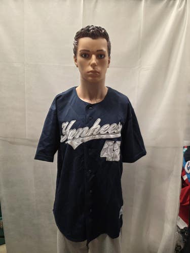 Vintage New York Yankees Mariano Rivera True Fan Jersey L MLB