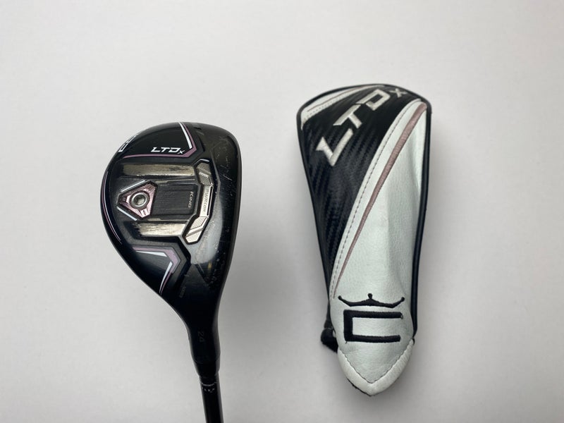 Cobra LTDx Womens 5 Hybrid 24* KBS PGI 55g Ladies Graphite RH HC Undersize Grip