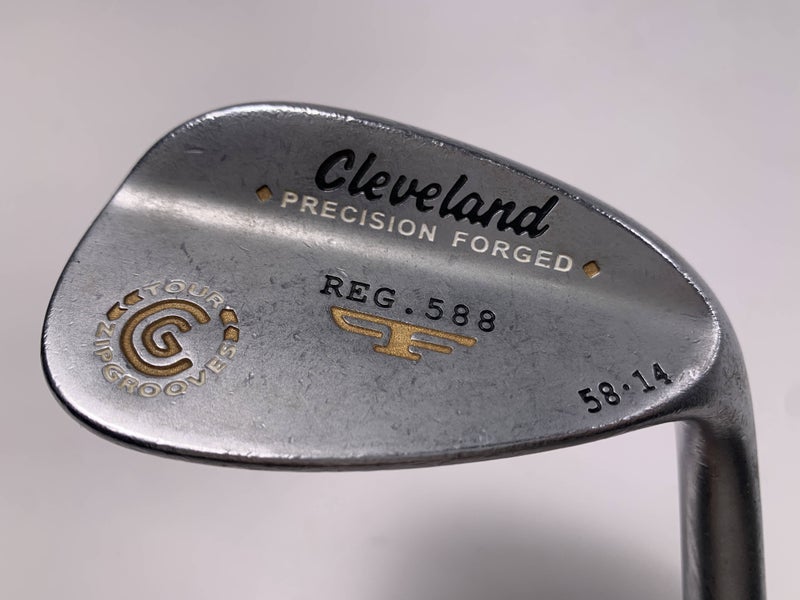 Cleveland 588 Chrome 2012 Lob Wedge LW 58* 14 Bounce Tour Concept Wedge RH