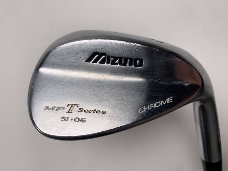 Mizuno MP T Chrome Wedge 51* 6 Dynamic Gold X100 Extra Stiff Steel Mens RH