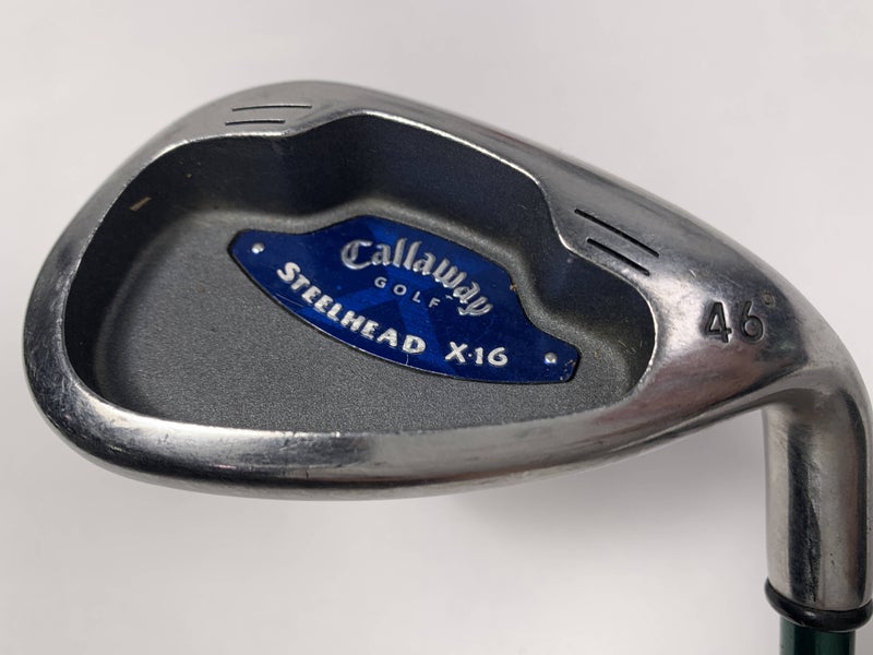 Callaway X-16 Pitching Wedge PW 46* Rapport Fit Chip Prescription Extra Stiff RH