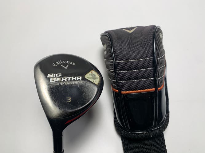 Callaway Big Bertha V Series 3 Wood 15* Mitsubishi Rayon Bassara e52x5ct Reg LH