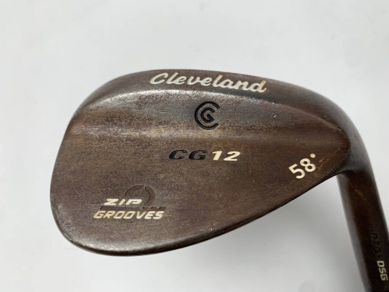 Cleveland CG12 DSG RTG+ Wedge 58* Traction Wedge Steel Mens RH