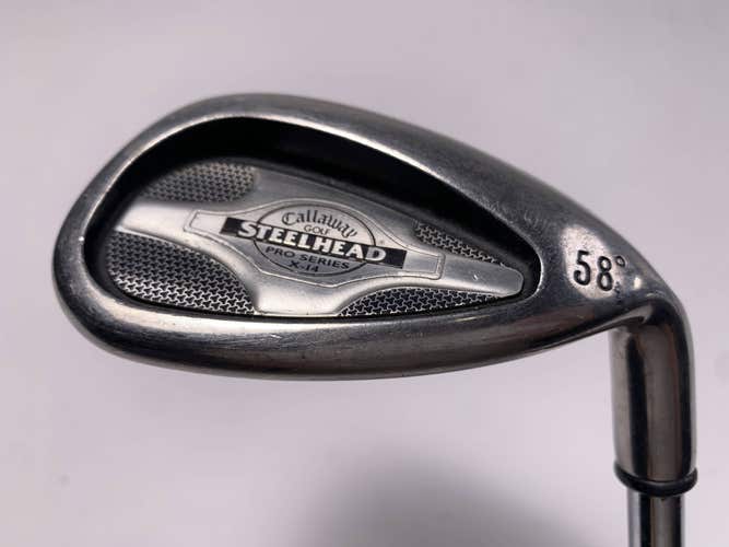 Callaway X-14 Pro Series Lob Wedge LW 58* Wedge Steel Mens RH