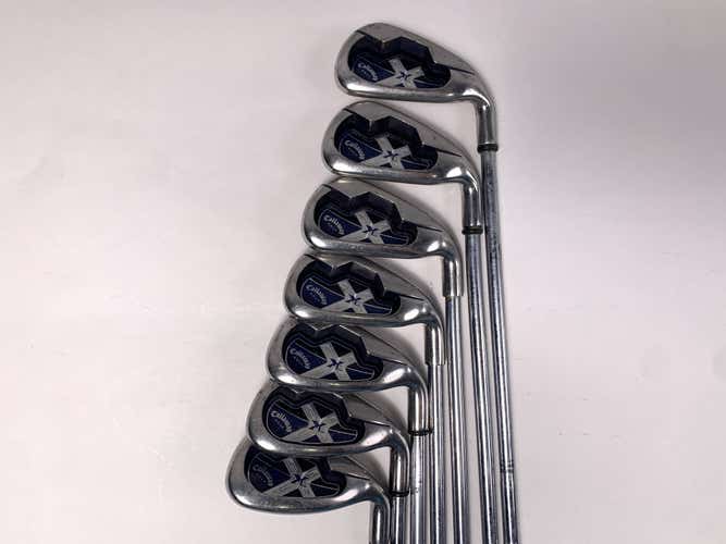 Callaway X-18 Iron Set 4-PW Uniflex Steel Mens RH