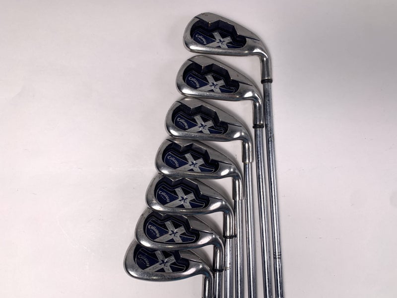 Callaway X-18 Iron Set 4-PW Uniflex Steel Mens RH