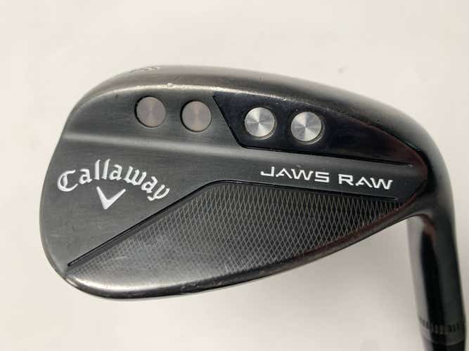 Callaway Jaws Raw Black Plasma Lob Wedge LW 58* 10S DG Spinner Tour Issue RH