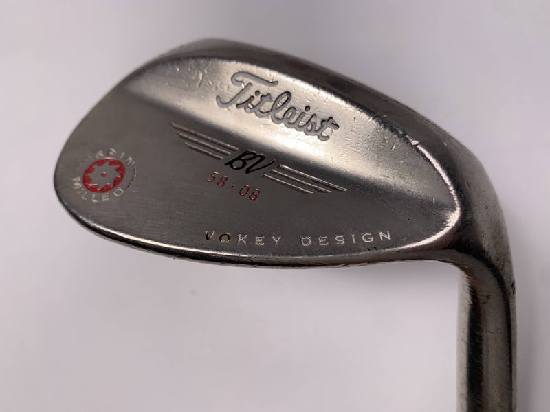 Titleist Vokey Spin Milled Oil Can 2009 Wedge 58* 8 Bounce Wedge Steel Mens RH