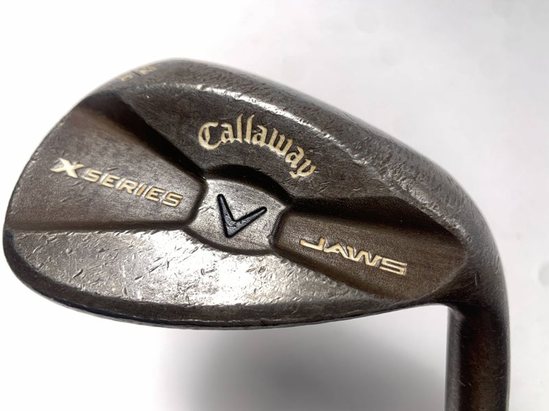 Callaway X Series Jaws Chrome Raw Gap Wedge GW 52* Wedge Steel Mens RH