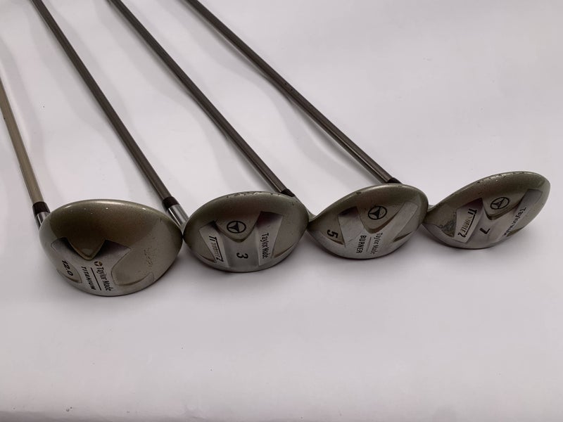 TaylorMade Ti Bubble 2 Wood Set 3 5 7 | 12* 15* 18* 21* Bubble 2 60g Ladies RH