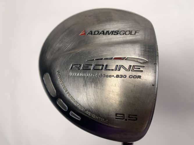 Adams Redline 460 Driver 9.5* Fujikura G60 Regular Graphite Mens RH