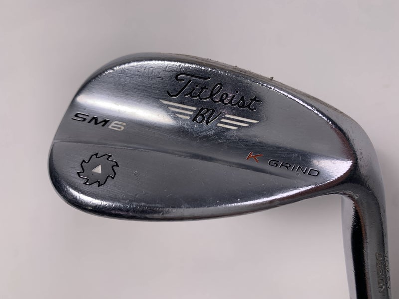 Titleist Vokey SM6 Tour Chrome Wedge 58* 12 Project X LZ 6.0 Stiff Steel Mens RH