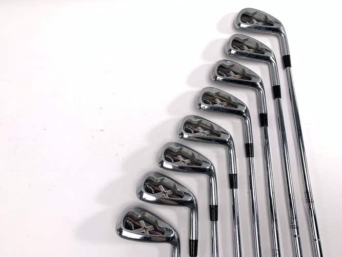 Callaway X Tour Iron Set 3-PW True Temper Dynamic Gold SL S300 Stiff Mens RH