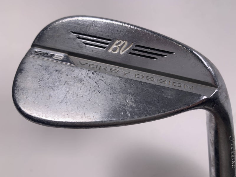 Titleist Vokey SM8 Tour Chrome Sand Wedge SW 56* 14 Bounce F-Grind Wedge RH