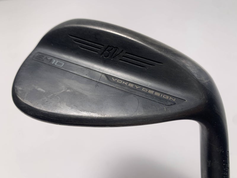 Titleist Vokey SM10 Jet Black Sand Wedge SW 54* 10 Bounce Wedge Steel Mens RH