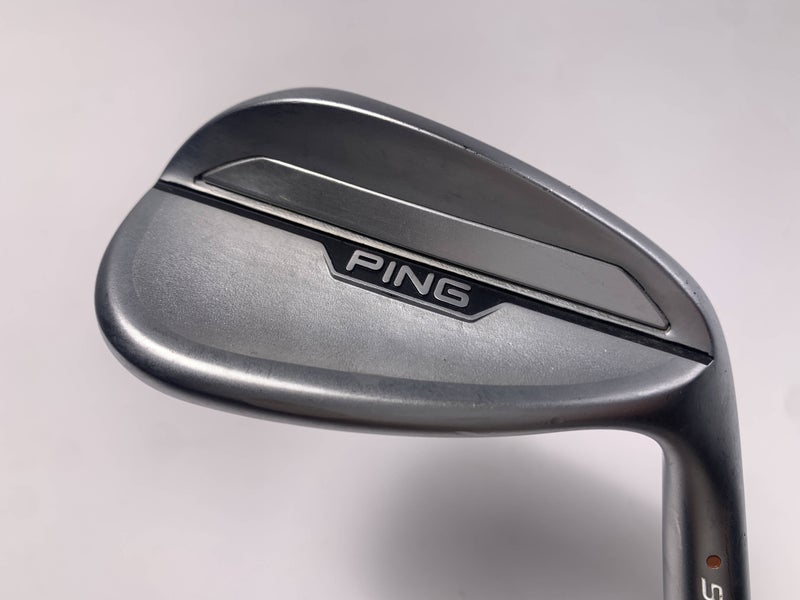 Ping s159 Chrome Sand Wedge SW 56* 14 W-Grind Orange Dot 2* Flat TT DG Mens RH