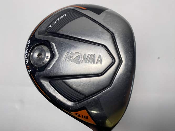 Honma TW747 5 Fairway Wood 18* Vizard TW747 60g Regular Graphite Mens RH