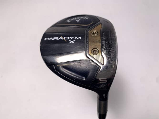 Callaway Paradym X 5 Fairway Wood 18* Aldila Ascent 40g Senior Graphite Mens RH