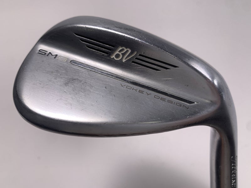 Titleist Vokey SM9 Tour Chrome Lob Wedge LW 58* 10S SteelFiber i95 Regular RH