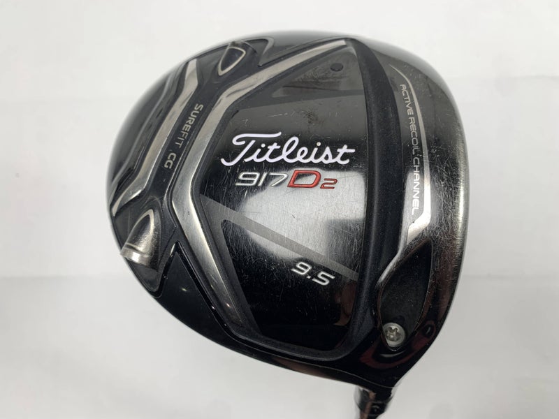 Titleist 917 D2 Driver 9.5* Aldila Rogue max 65g Stiff RH Midsize Grip