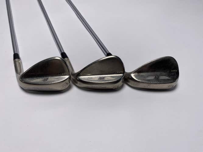 Titleist Vokey SM9 Tour Chrome Wedge Set 50* 8 | 54* 10 | 58* 8 Wedge Mens RH