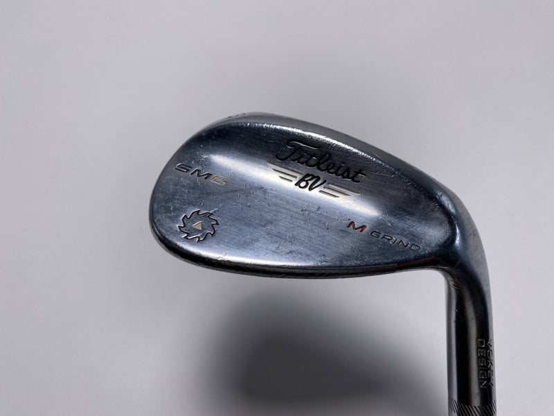 Titleist Vokey SM6 Tour Chrome Sand Wedge SW 56* 8 M-Grind Wedge Steel Mens RH