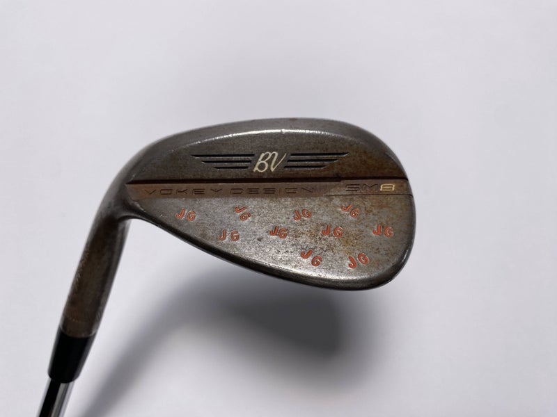 Titleist Vokey SM8 Tour Chrome RAW Sand Wedge SW 54* 10 S-Grind Wedge Mens LH