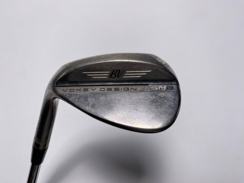 Titleist Vokey SM8 Tour Chrome Lob Wedge LW 58* 12 D-Grind Wedge Steel Mens LH
