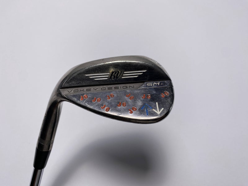 Titleist Vokey SM8 Tour Chrome Sand Wedge SW 54* 12 Bounce D-Grind Wedge Mens LH