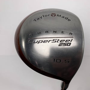 TaylorMade Supersteel 250 Driver 10.5* Bubble R-80 Regular Graphite Mens RH Dent