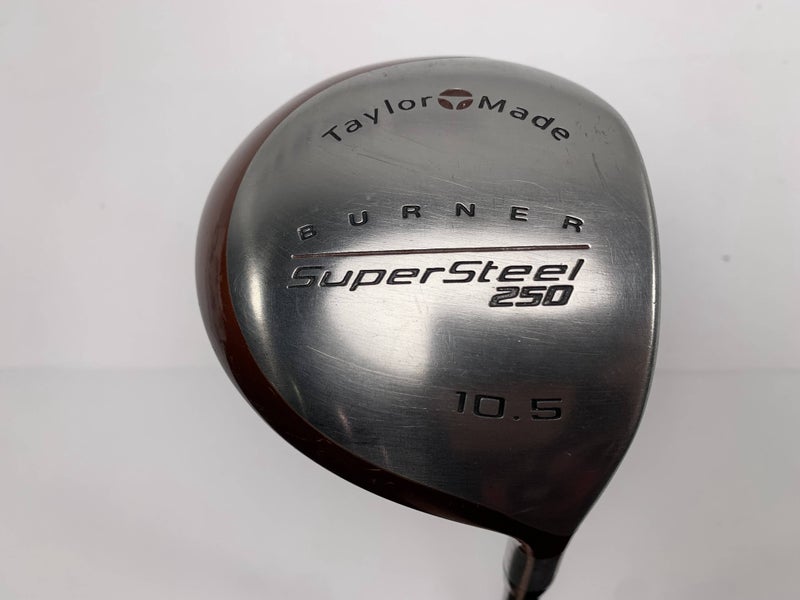 TaylorMade Supersteel 250 Driver 10.5* Bubble R-80 Regular Graphite Mens RH Dent