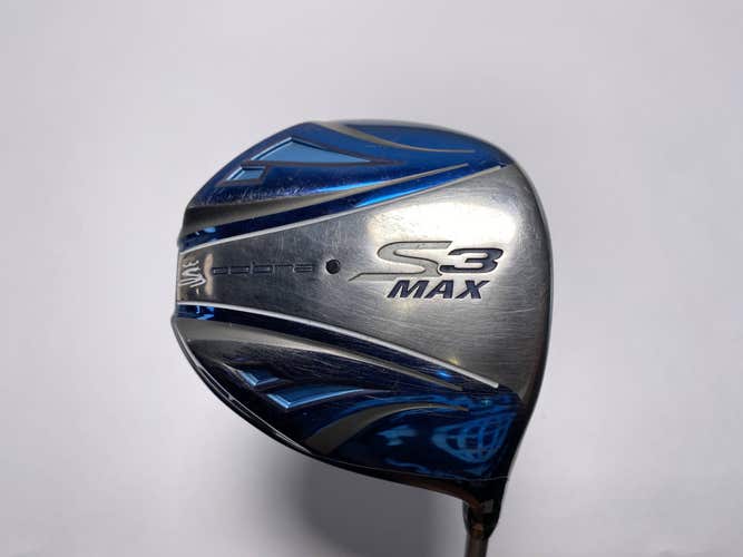 Cobra S3 Max Driver Fujikura Blur Ladies Graphite Womens RH Midsize Grip