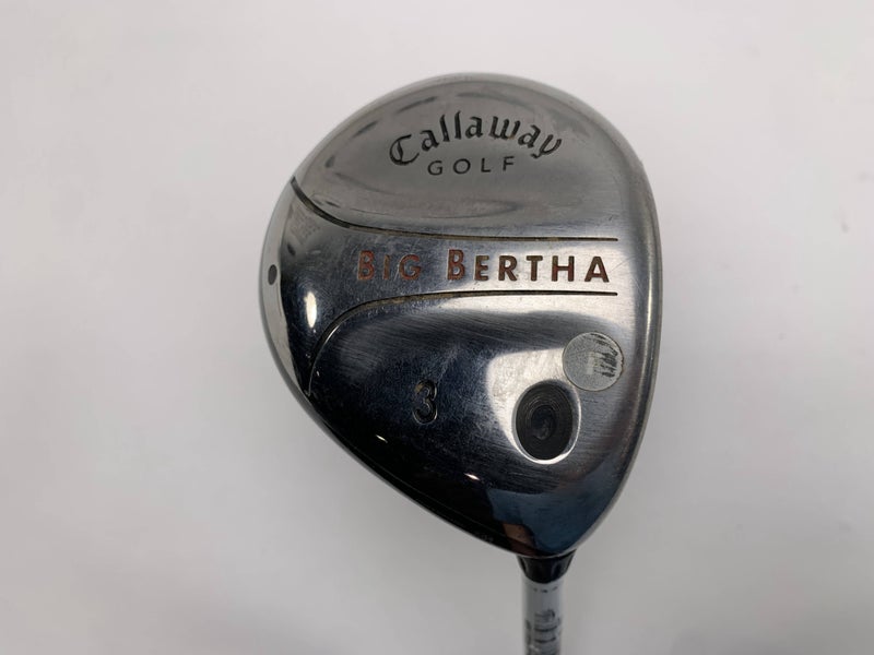 Callaway 2004 Big Bertha 3 Fairway Wood 15* RCH 75w Firm Graphite Mens RH